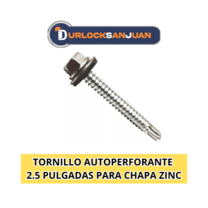 "Tornillos autoperforantes de 2.5 pulgadas de Durlock en San Juan, ideales para construcción y remodelación."