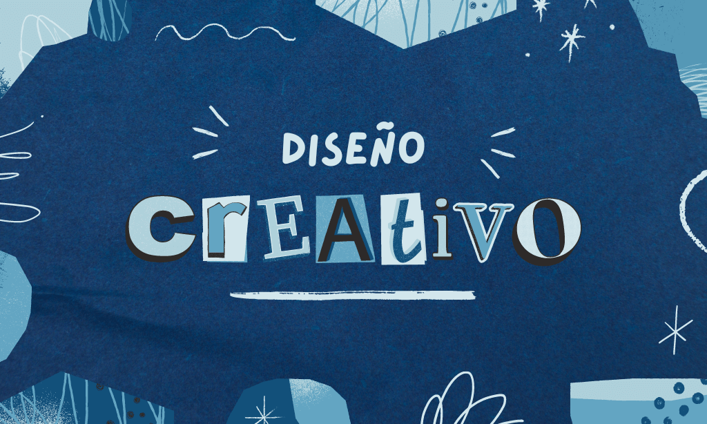Cartel que dice "Diseño Creativo" con un fondo atractivo y colorido, mostrando ejemplos de uso de placas de Durlock en proyectos de remodelación y decoración.